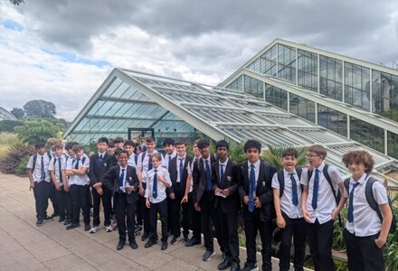 A Botanical Adventure: Year 8 boys explore Kew Gardens