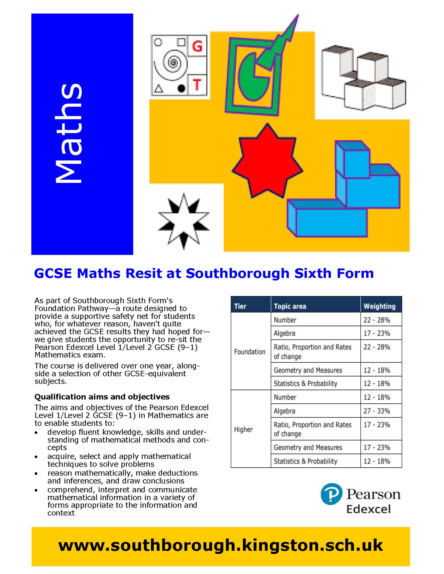 Maths gcse resit 2026 page 1